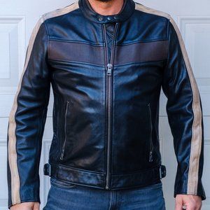 Wilson's Vintage Motorcycle Jacket MINT Unworn